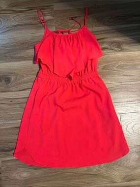 American Eagle hot pink dress